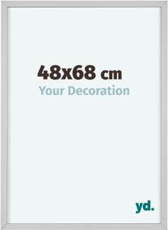 Fotolijst 48x68 cm - Wit - Aluminium - Virginia