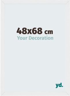 Fotolijst 48x68 cm - Wit Hoogglans - MDF - Mura
