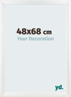 Fotolijst 48x68 cm - Wit Hoogglans - MDF - Pisa