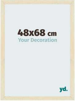 Fotolijst 48x68 cm - Zand Geveegd - MDF - Mura