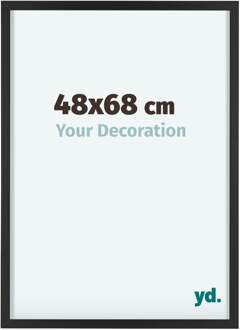 Fotolijst 48x68 cm - Zwart - Aluminium - Virginia