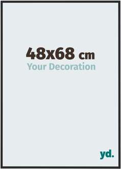 Fotolijst 48x68 cm - Zwart Mat - Aluminium - New York