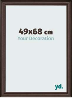 Fotolijst 49x68 cm - Eiken Donker - MDF - Lazio