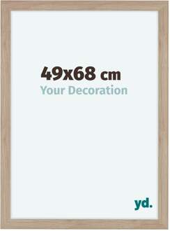 Fotolijst 49x68 cm - Eiken Licht - MDF - Como