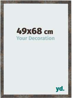 Fotolijst 49x68 cm - Geoxideerd Metaal - MDF - Bologna