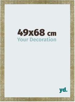 Fotolijst 49x68 cm - Goud Antiek - MDF - Mura