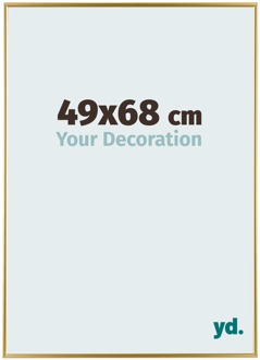Fotolijst 49x68 cm - Goud - Kunststof - Evry