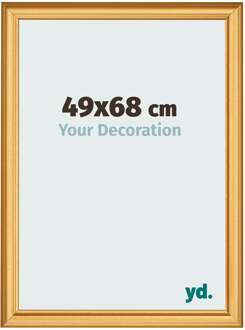 Fotolijst 49x68 cm - Goud Mat - MDF - Lazio