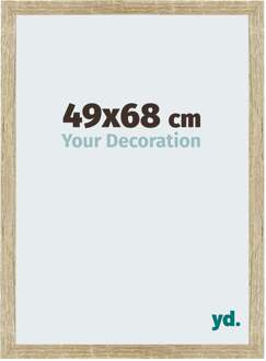 Fotolijst 49x68 cm - Sonoma Eiken - MDF - Mura