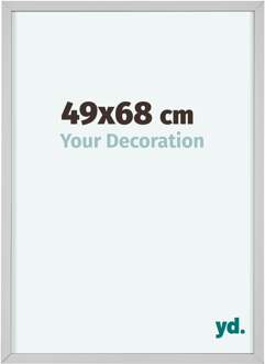 Fotolijst 49x68 cm - Wit - Aluminium - Virginia