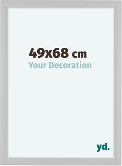 Fotolijst 49x68 cm - Wit Mat - MDF - Como