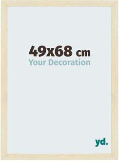 Fotolijst 49x68 cm - Zand Geveegd - MDF - Mura