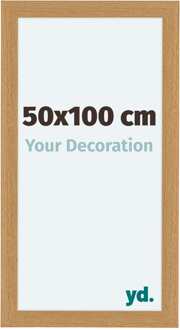 Fotolijst 50x100 cm - Beuken - MDF - Como