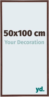 Fotolijst 50x100 cm - Bruin - Kunststof - Annecy