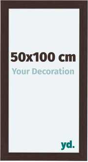 Fotolijst 50x100 cm - Eiken Donker - MDF - Como