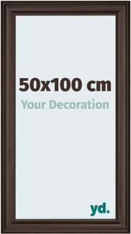 Fotolijst 50x100 cm - Eiken Donker - MDF - Lazio