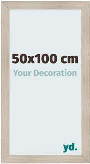 Fotolijst 50x100 cm - Eiken Licht - MDF - Pisa