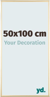 Fotolijst 50x100 cm - Goud - Aluminium - Kent