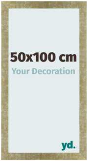 Fotolijst 50x100 cm - Goud Antiek - MDF - Mura