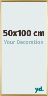 Fotolijst 50x100 cm - Goud - Kunststof - Evry