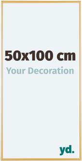 Fotolijst 50x100 cm - Goud Vintage - Aluminium - Kent