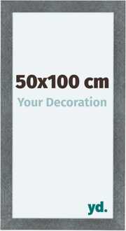 Fotolijst 50x100 cm - IJzer Geveegd - MDF - Como
