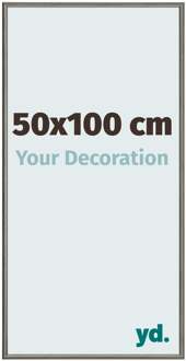 Fotolijst 50x100 cm - Mercury Structuur - Aluminium - New York