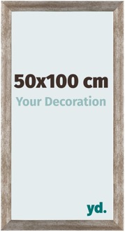 Fotolijst 50x100 cm - Metaal Vintage - MDF - Mura