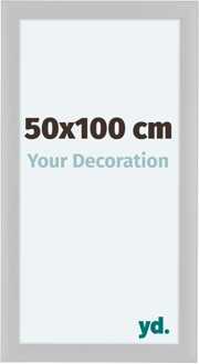 Fotolijst 50x100 cm - Wit Hoogglans - MDF - Como