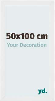 Fotolijst 50x100 cm - Wit Mat - MDF - Mura
