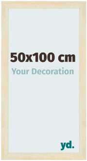 Fotolijst 50x100 cm - Zand Geveegd - MDF - Mura