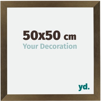 Fotolijst 50x50 cm - Brons Decor - MDF - Mura
