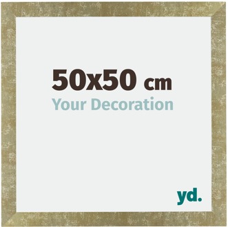 Fotolijst 50x50 cm - Goud Antiek - MDF - Mura