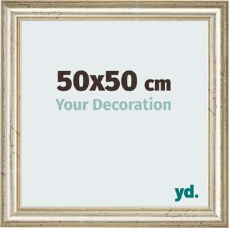 Fotolijst 50x50 cm - Metaalglans - MDF - Lazio