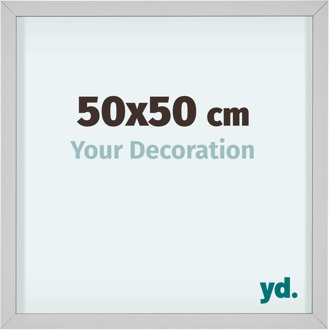 Fotolijst 50x50cm Wit Aluminium Virginia - 50x50 cm
