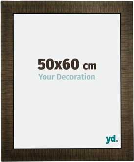 Fotolijst 50x60 cm - Champagne Geborsteld - Hout - Leeds