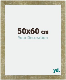 Fotolijst 50x60 cm - Goud Antiek - MDF - Mura