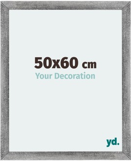 Fotolijst 50x60 cm - Grijs Geveegd - MDF - Mura