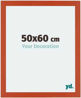 Fotolijst 50x60 cm - Oranje - MDF - Mura