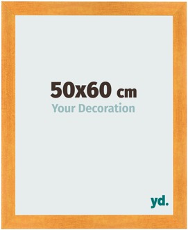 Fotolijst 50x60 cm - Oranje - MDF - Pisa