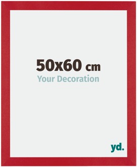 Fotolijst 50x60 cm - Rood - MDF - Mura