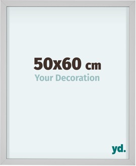 Fotolijst 50x60 cm - Wit - Aluminium - Virginia