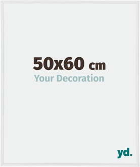 Fotolijst 50x60 cm - Wit Hoogglans - Kunststof - Annecy