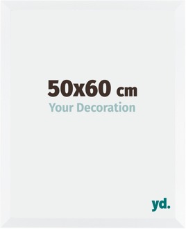 Fotolijst 50x60 cm - Wit Mat - MDF - Catania