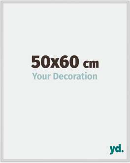 Fotolijst 50x60 cm - Zilver Mat - Aluminium - Miami