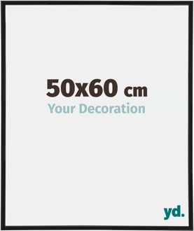 Fotolijst 50x60 cm - Zwart Mat - Kunststof - Antony