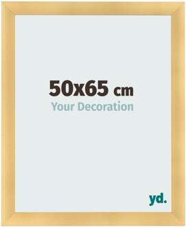 Fotolijst 50x65 cm - Goud Mat - MDF - Pisa