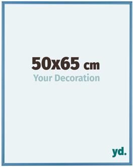 Fotolijst 50x65 cm - Staal Blauw - Aluminium - Austin