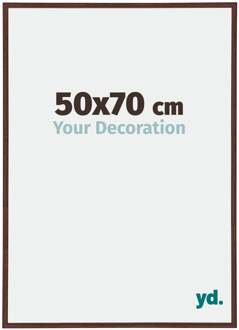 Fotolijst 50x70 cm - Bruin - Kunststof - Annecy