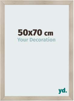 Fotolijst 50x70 cm - Eiken Licht - MDF - Pisa